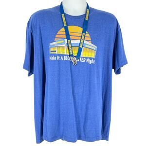Blockbuster tshirt and lanyard XXL